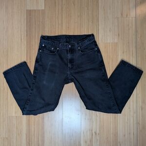 Black Levi Strauss Men's Jeans